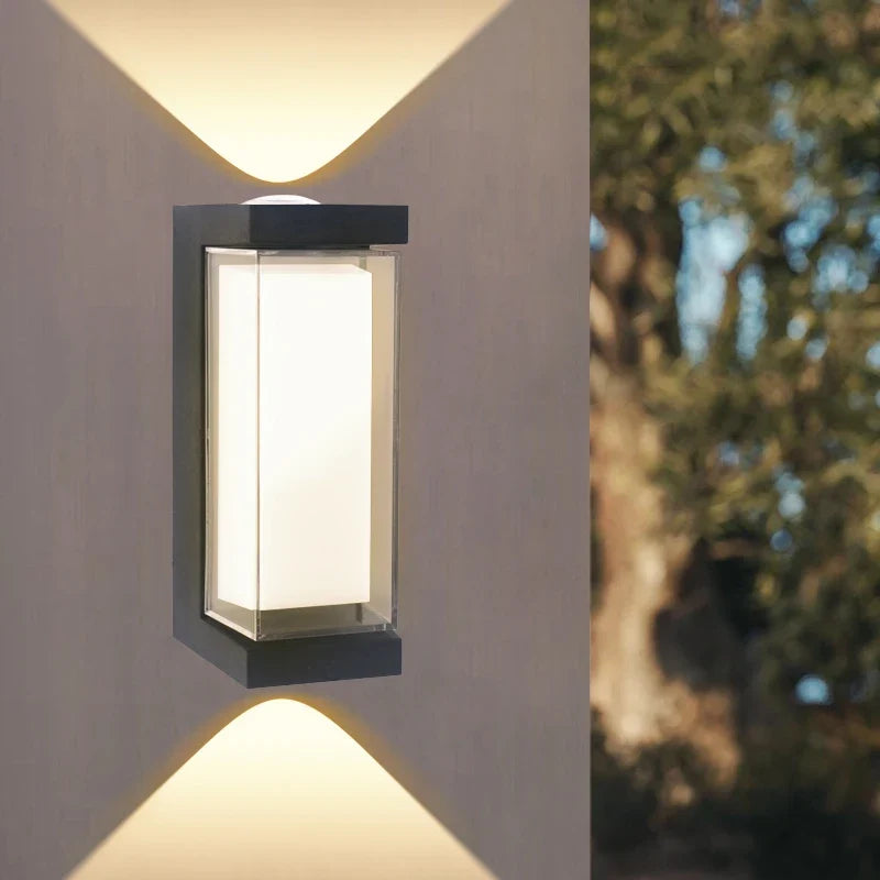 Waterproof Up & Down Outdoor Sconce