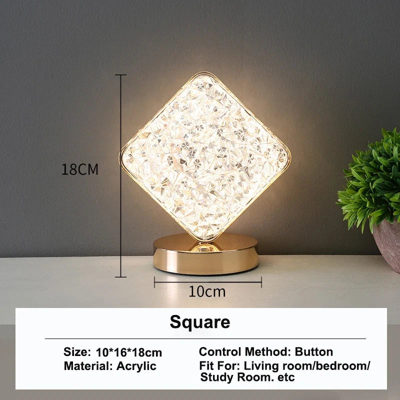 Stellora 3D Crystal Night Light