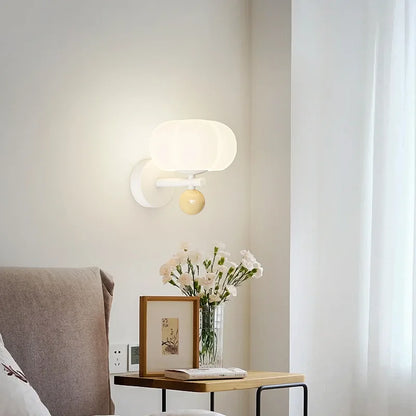 Nordic Ribbed Glass Wall Sconce