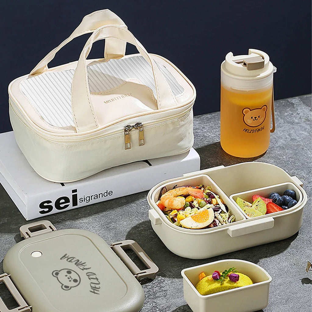 FreshMate 3-Compartment Bento Lunch Box