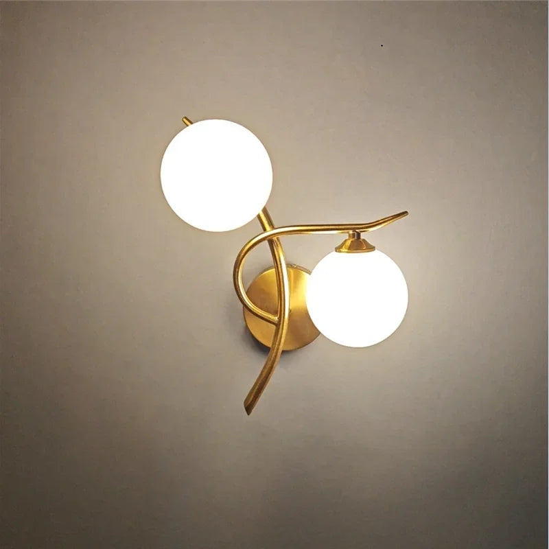 Lunara Dual Globe LED Wall Light