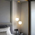 Luna Glass Globe Pendant Light