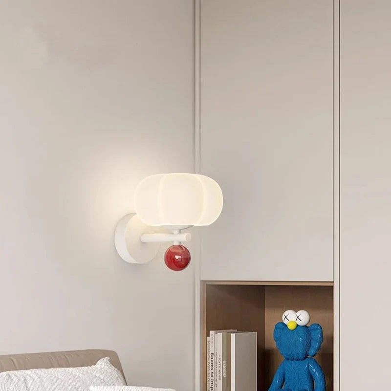 Nordic Ribbed Glass Wall Sconce