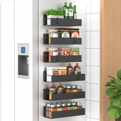 Magnetic Fridge Spice Rack Organiser Set