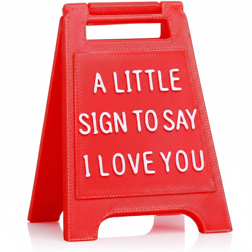 Romantic Love Message Table Sign
