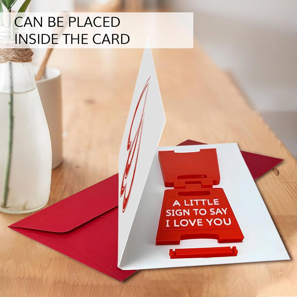 Romantic Love Message Table Sign