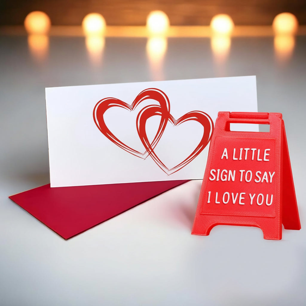 Romantic Love Message Table Sign
