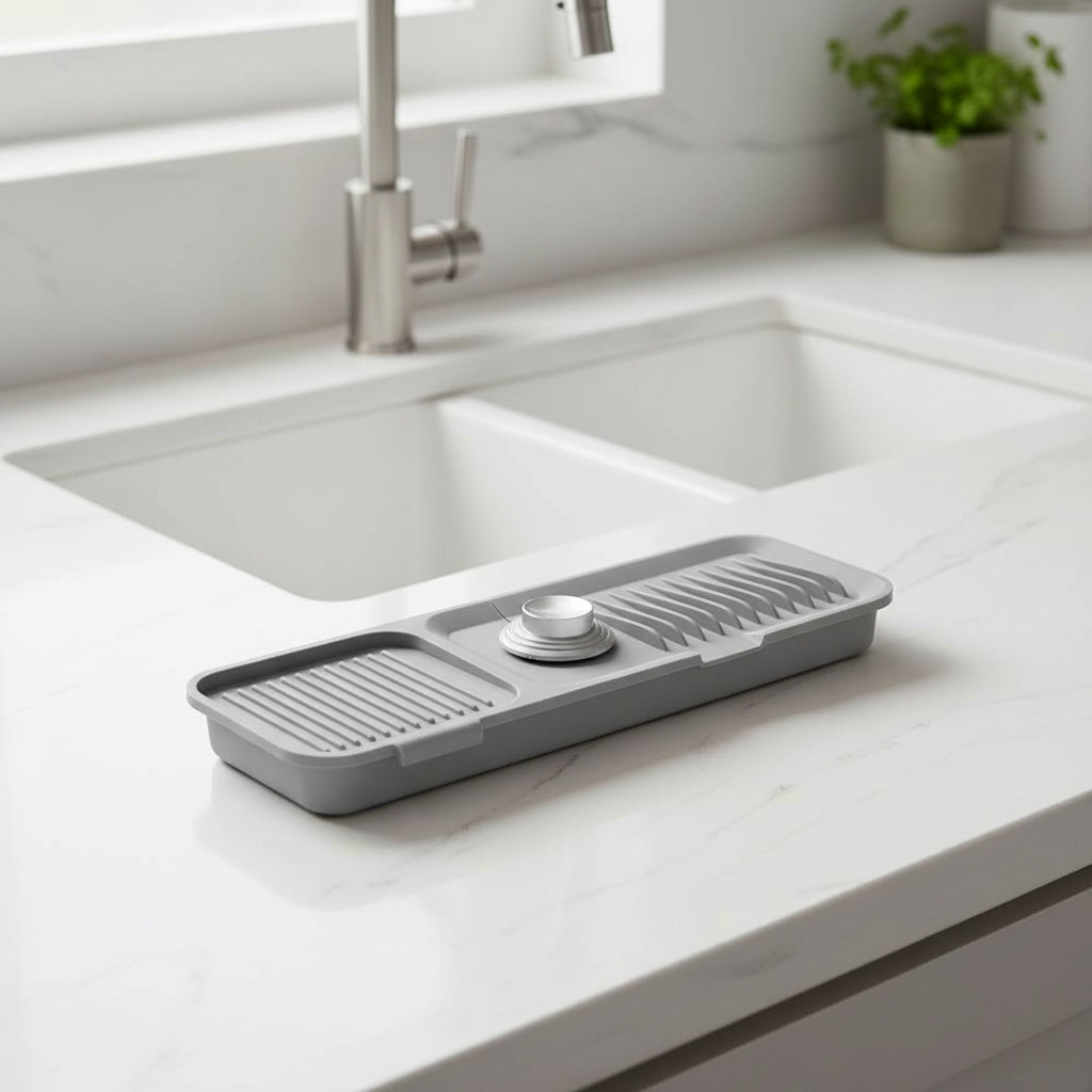 Silicone Self Draining Sink Drip Mat