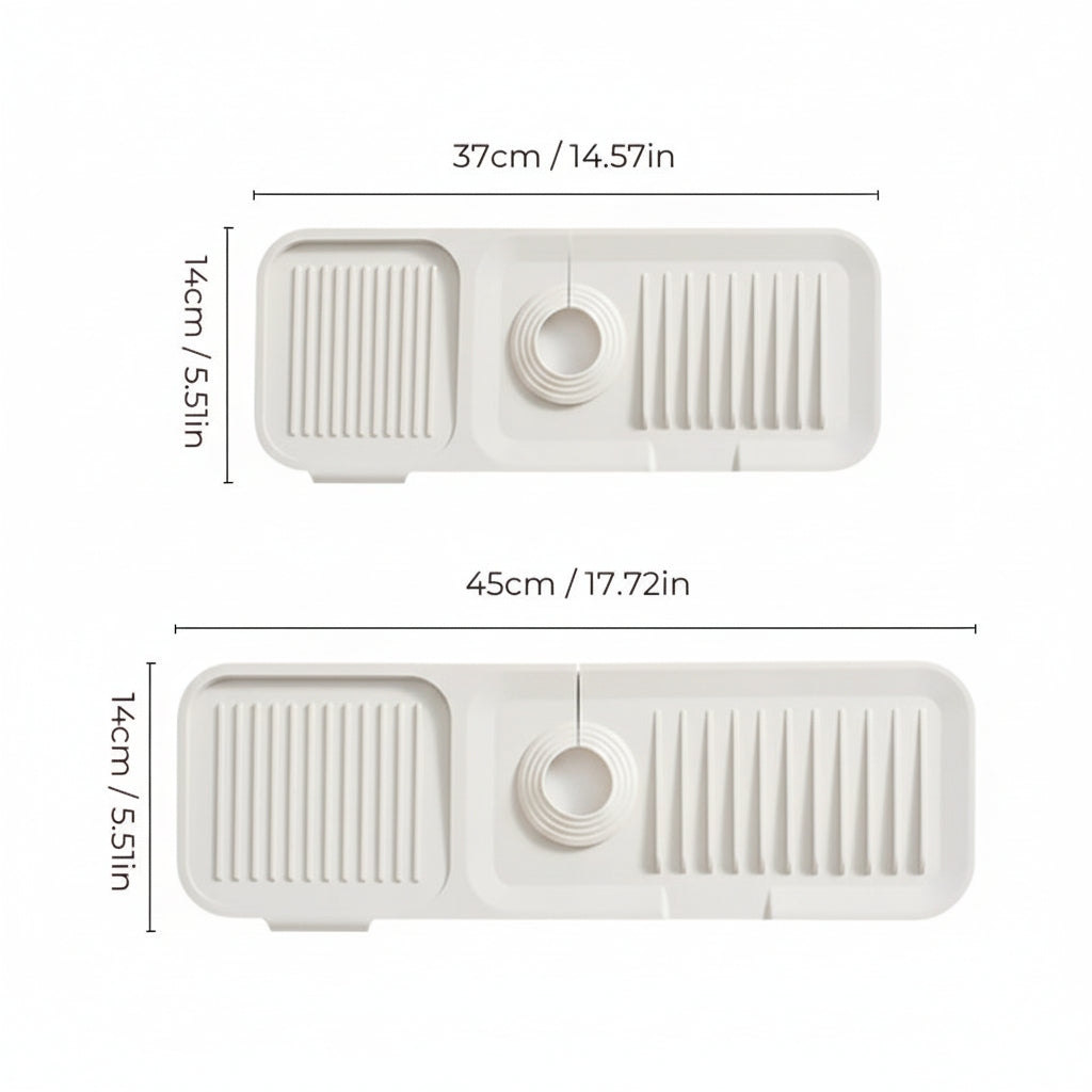 Silicone Self Draining Sink Drip Mat