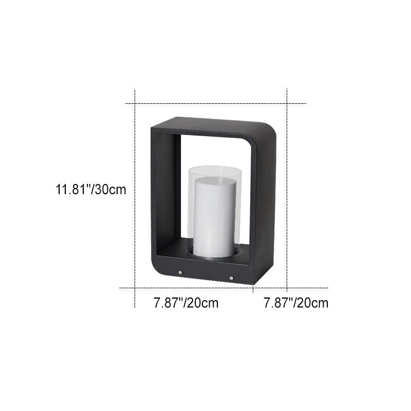 Modern Square Solar Outdoor LED Light