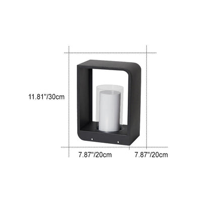 Modern Square Solar Outdoor LED Light