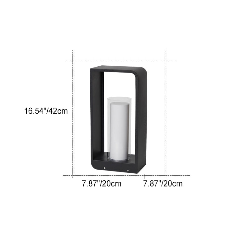 Modern Square Solar Outdoor LED Light