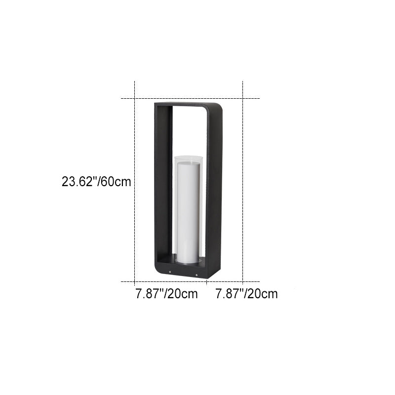 Modern Square Solar Outdoor LED Light