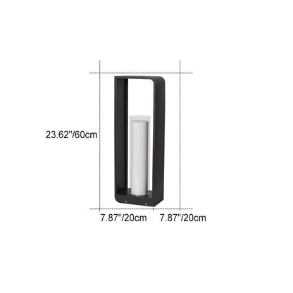 Modern Square Solar Outdoor LED Light