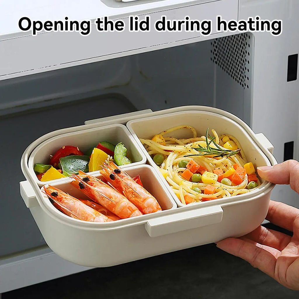 FreshMate 3-Compartment Bento Lunch Box