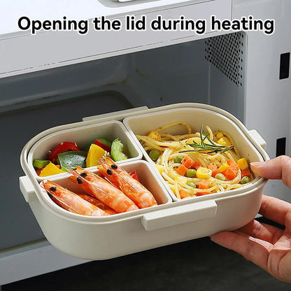 FreshMate 3-Compartment Bento Lunch Box