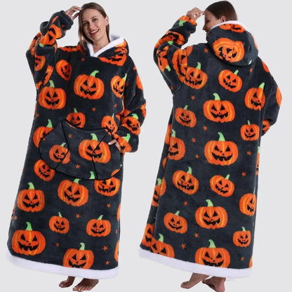 Fleece Oversized Hoodie Gezellige Stijlvolle Slaapzak Hoodie - Image 36