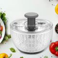 Manual Pump Salad Spinner Bowl