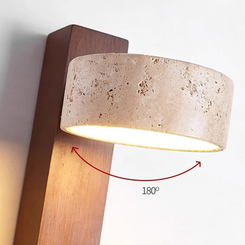 Eclat Wabi-Sabi Headboard Wall Lamp