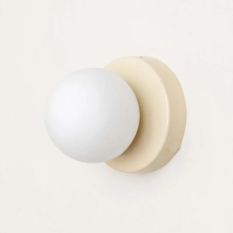Macaron Coloured Glass Wall Lamp