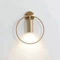 Halo Nordic Gold Wall Light