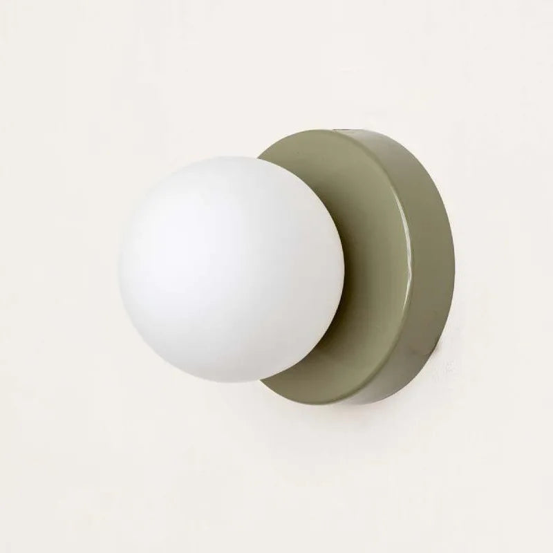 Macaron Coloured Glass Wall Lamp