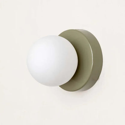 Macaron Coloured Glass Wall Lamp