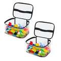Transparent Mesh Toy Storage Bag