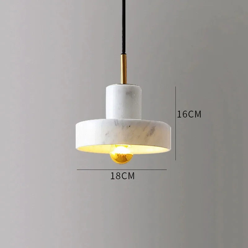 Natural Marble Pendant Lamp