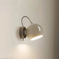 Nordic Cream Adjustable Dome Wall Lamp