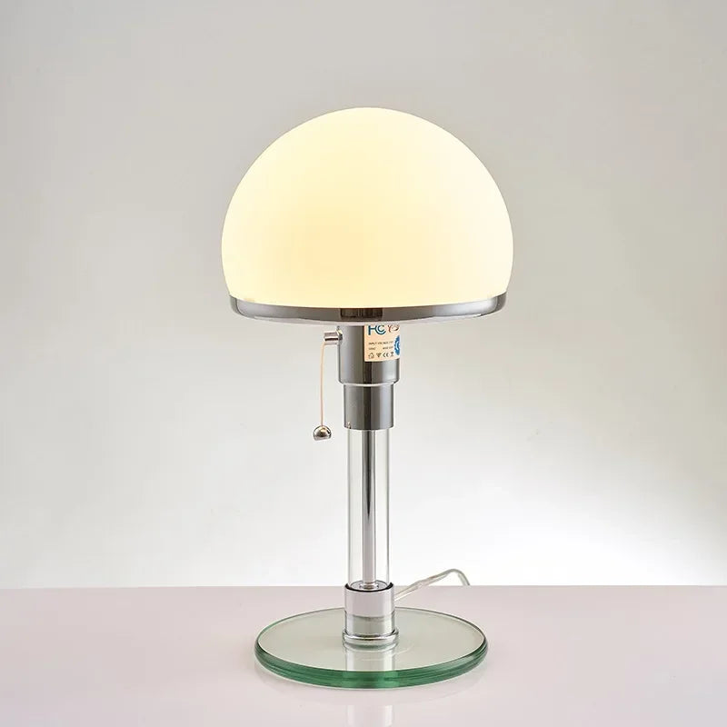 Wilhelm Designer Glass Table Lamp