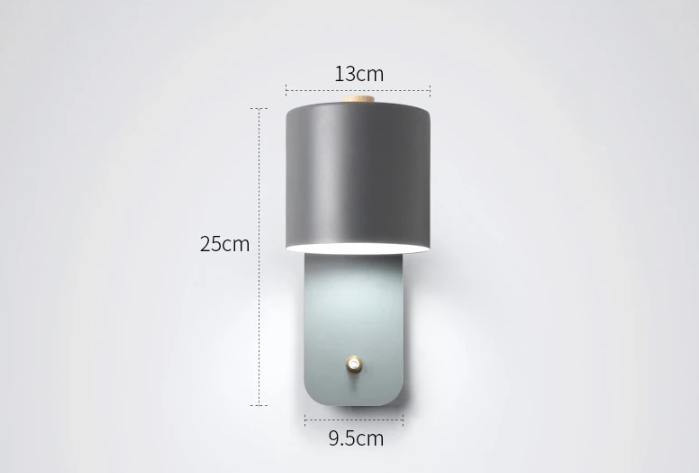 LED Wall Lamp with Integrated Switch