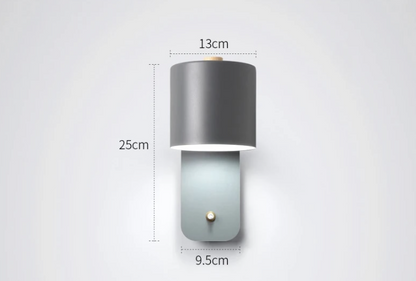 LED Wall Lamp with Integrated Switch