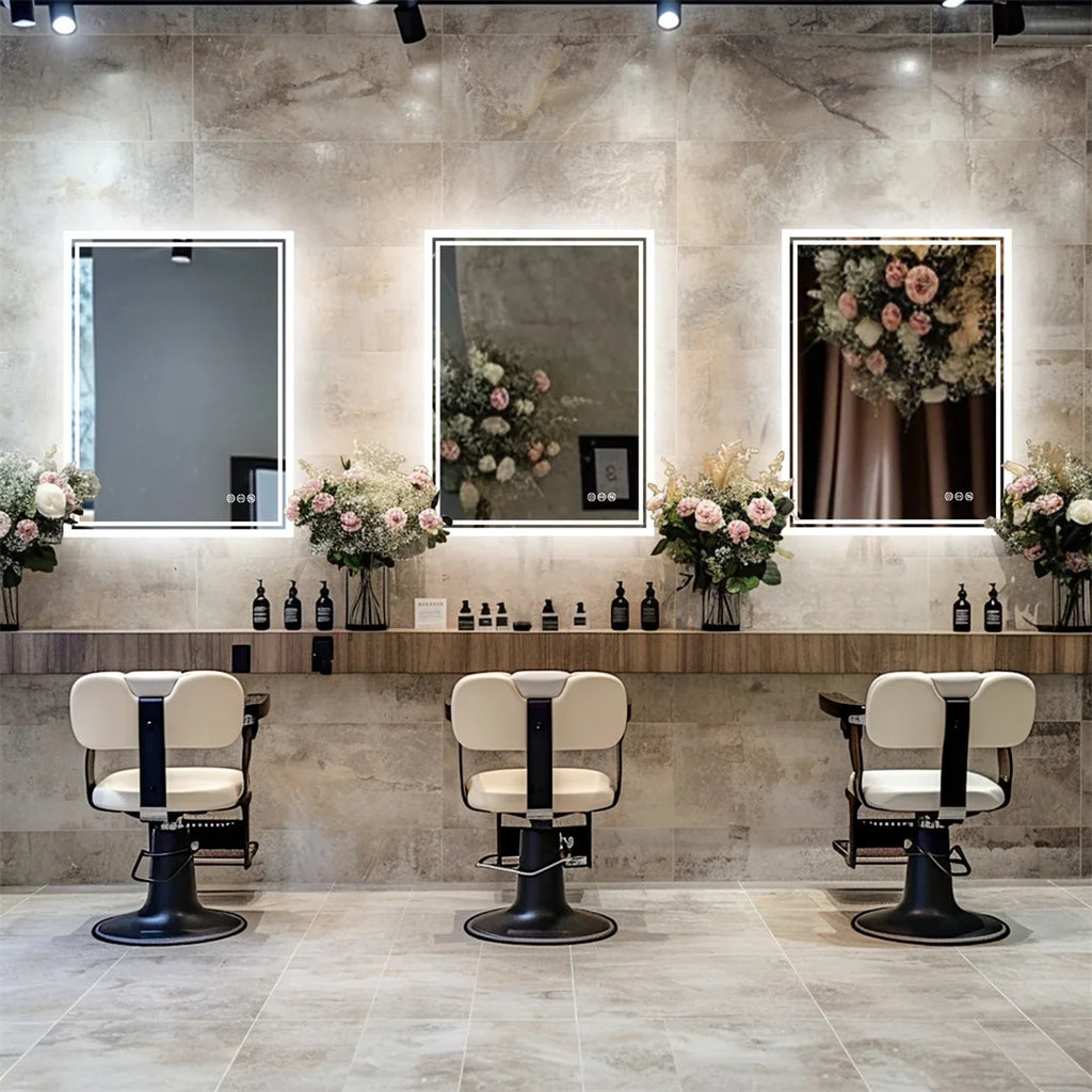 LuvoGlow Frameless LED Bathroom Mirror