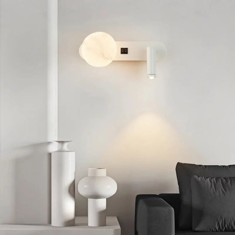 LunarBeam Dual Bedside Wall Light