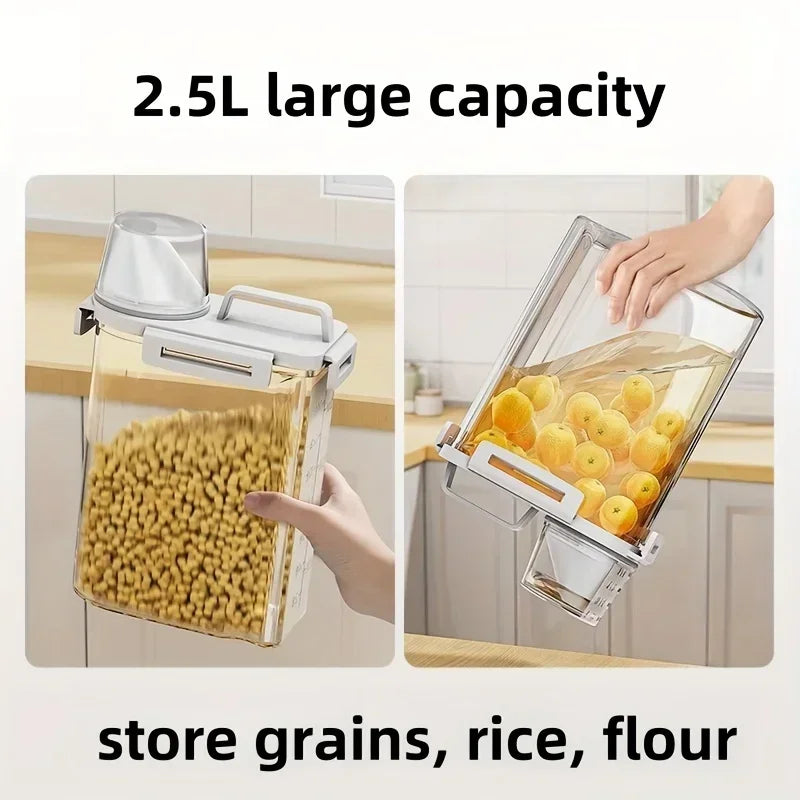 2.5L Airtight Grain Storage Dispenser