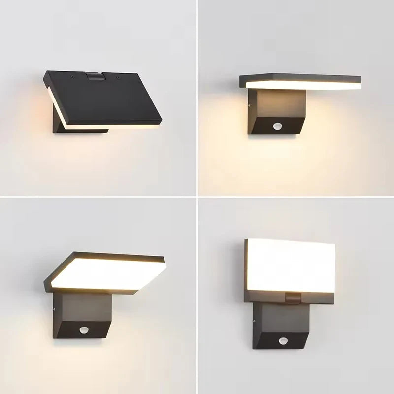 LumiFold IP65 Outdoor Wall Light