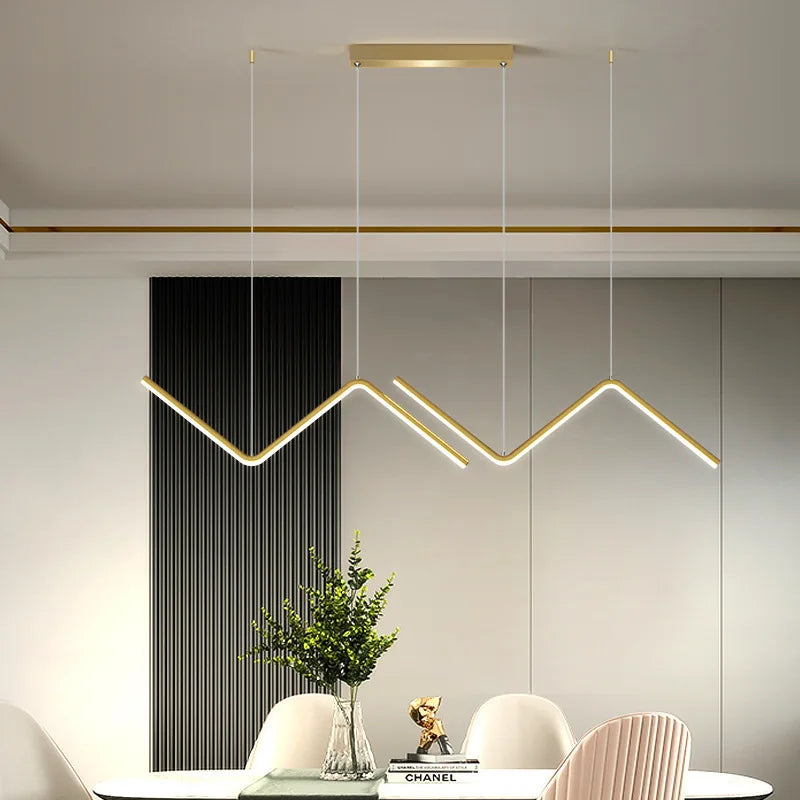 Aluminium Minimalist Dining Pendant