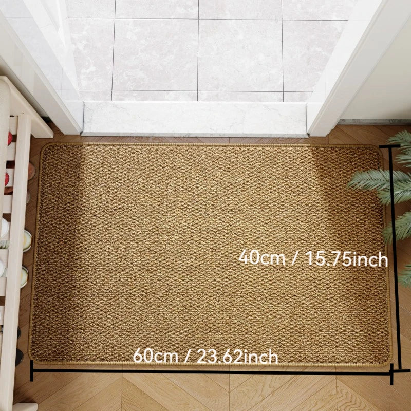Faux Jute Outdoor Entrance Doormat