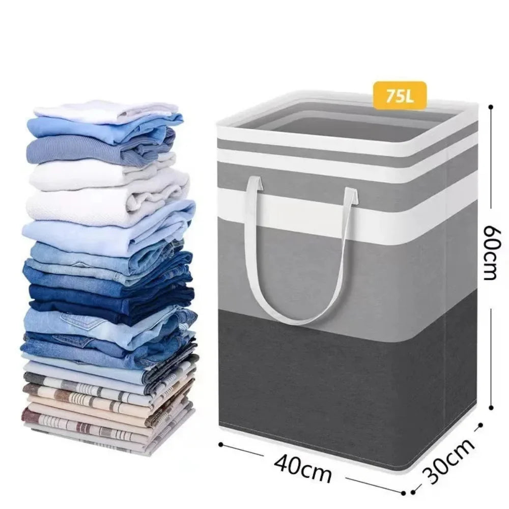 Lauva 75L Foldable Waterproof Laundry Basket