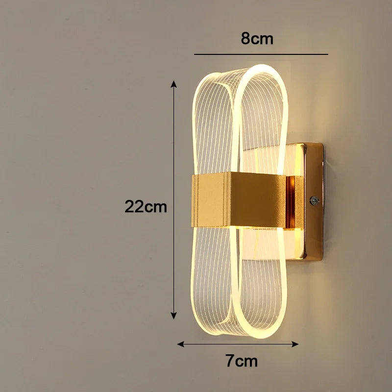 Nordic Aluminium LED Wall Lamp