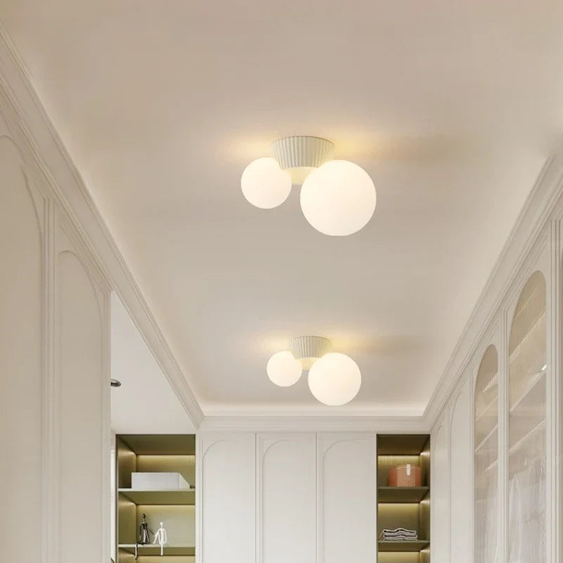 Lumea Double Globe Ceiling Light