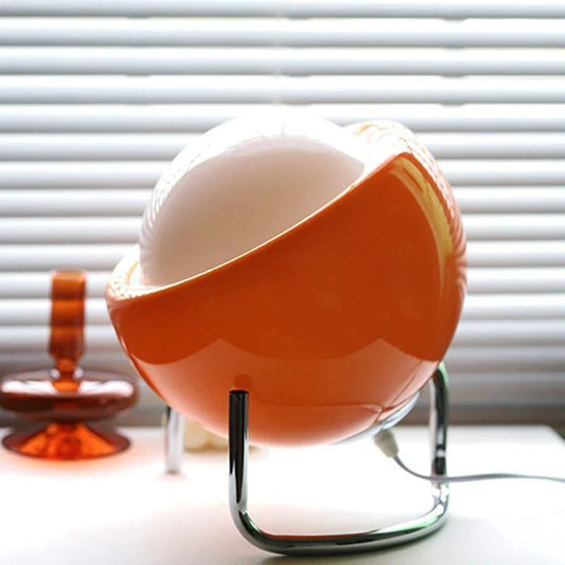 Retro Bauhaus Glass Table Lamp