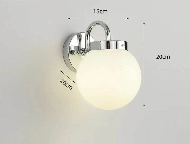 Quashion Chrome Minimalist Wall Lamp