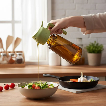 Glass Olive Oil Dispenser Sprayer Bottle