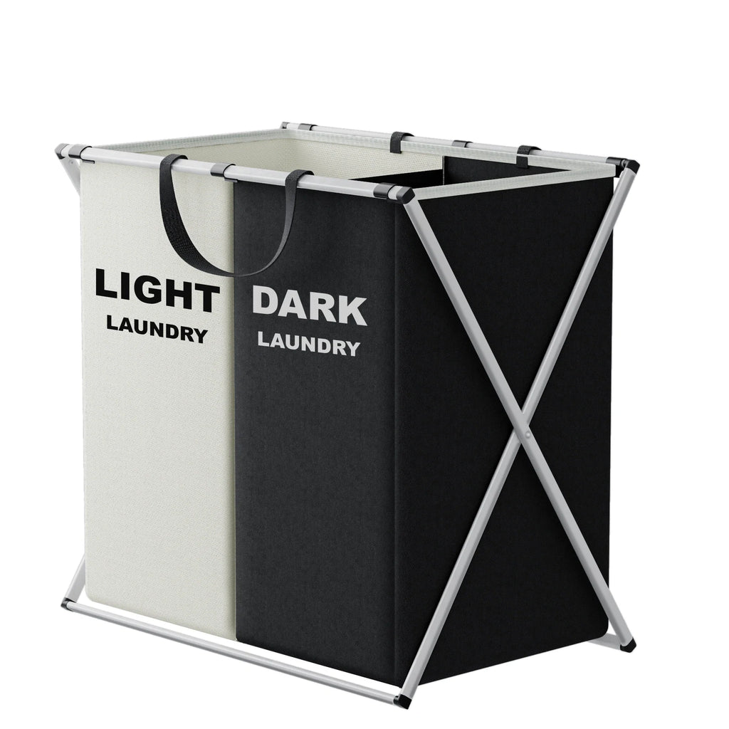 TriSort Multi-Section Laundry Hamper