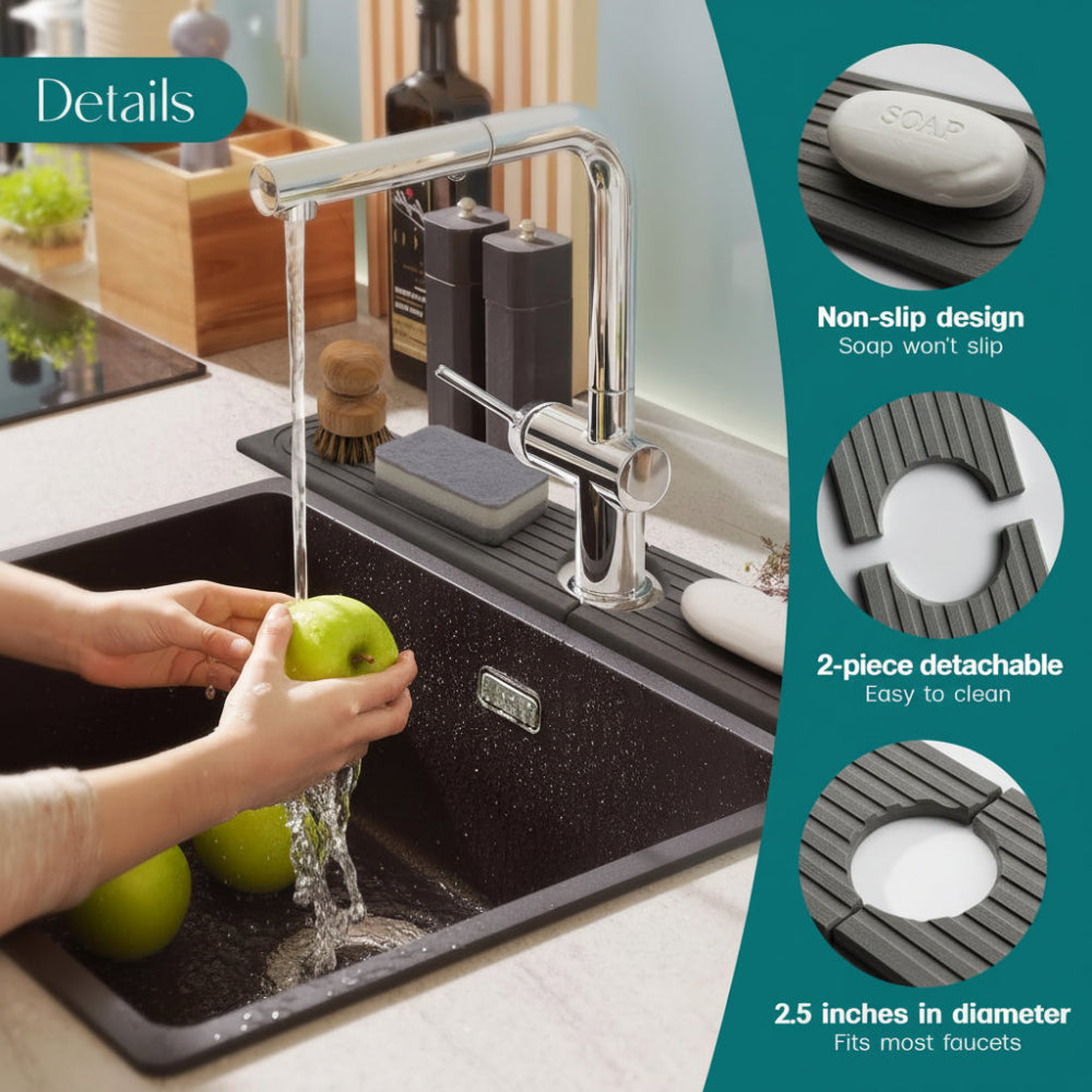 Diatomite Stone Sink Drying Tray