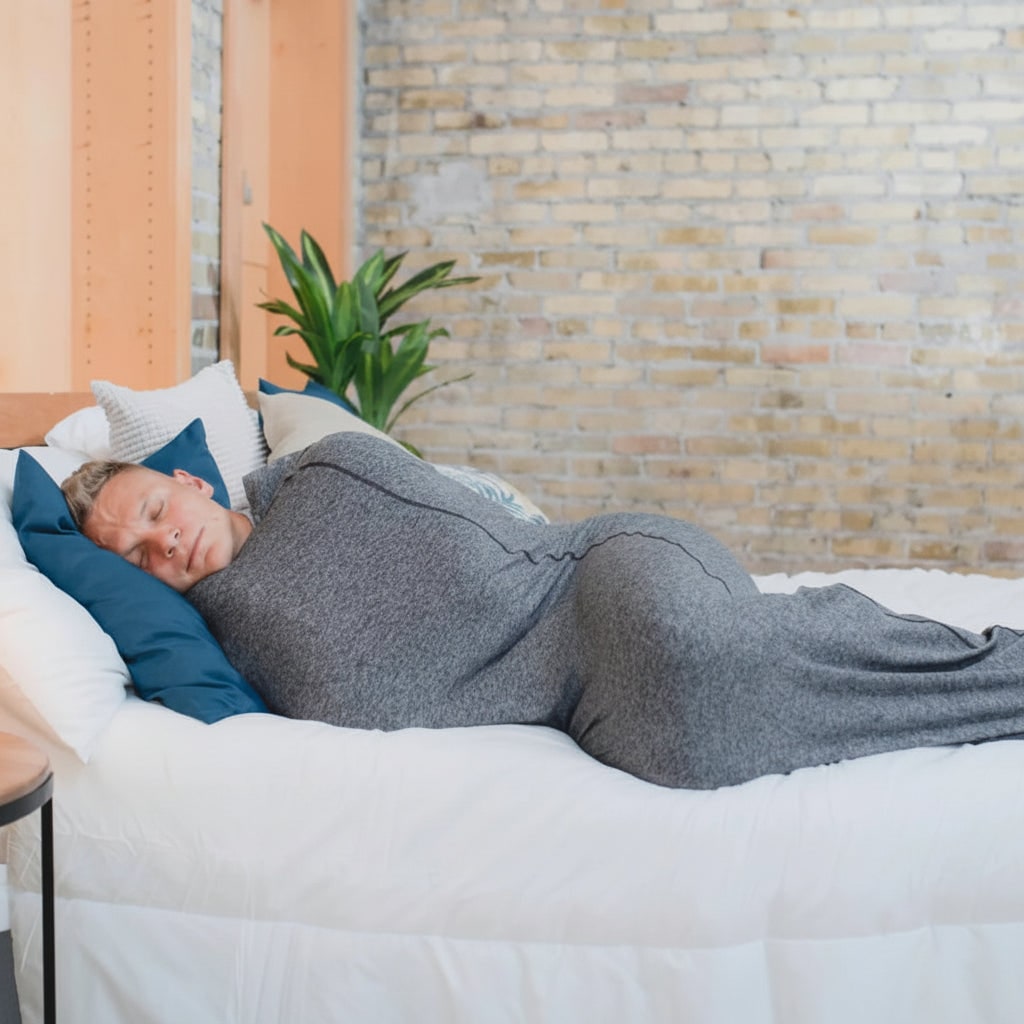 Sleep Pod Swaddle Blanket Adults Breathable Fabric - Image 4