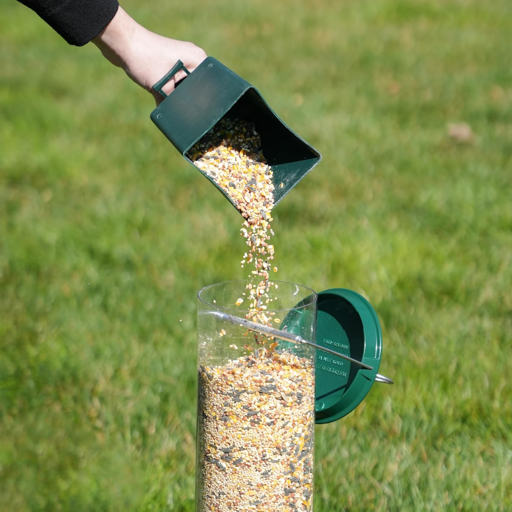 Squirrel Proof Bird Feeder Hanging Design with Four Feeding Ports 2