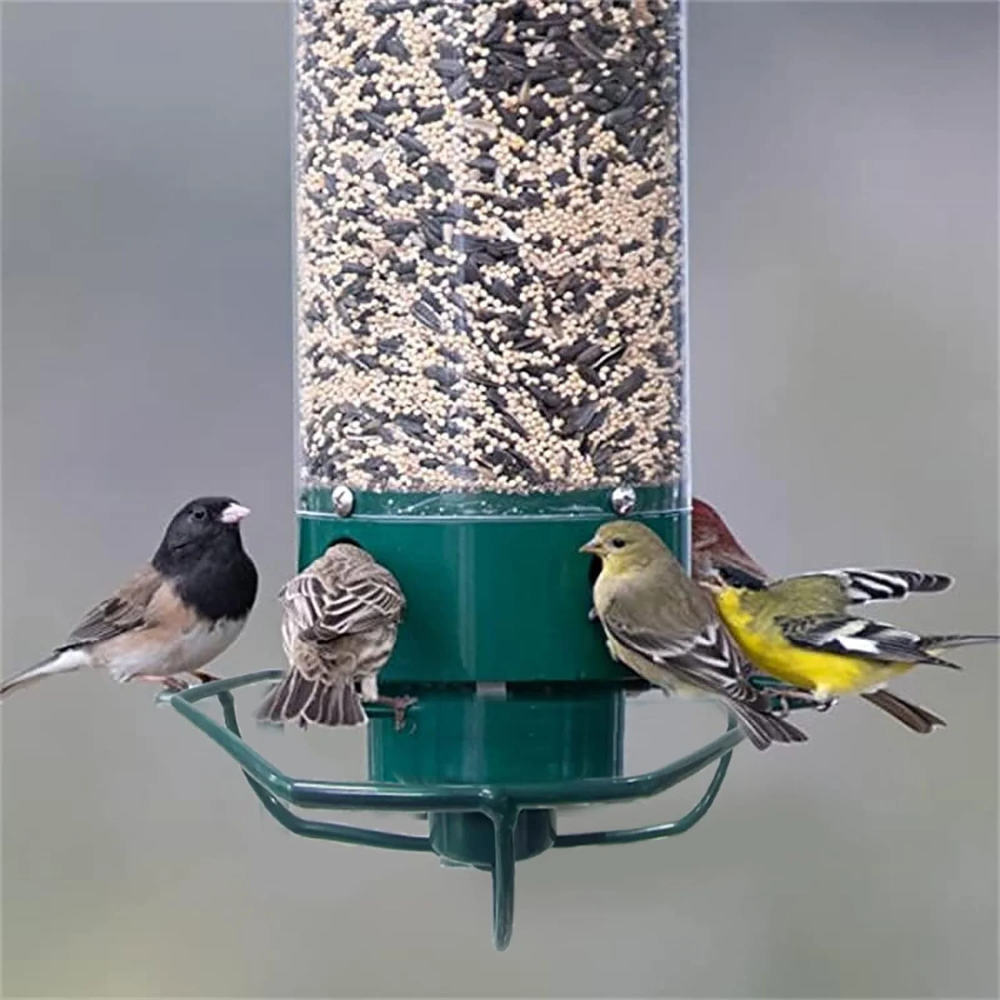 Squirrel Proof Bird Feeder Hanging Design with Four Feeding Ports 6